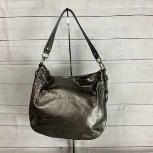 Coach Zoe F14706 Shoulder Bag Pewter